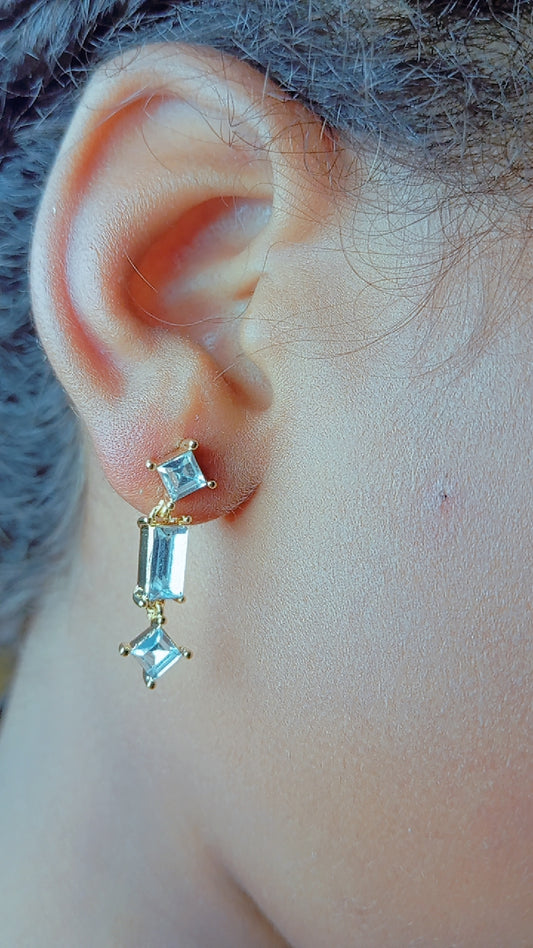 Boucles d'oreilles en plaqué or