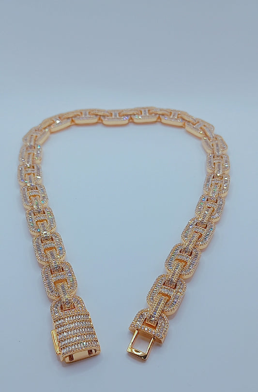 Collier Émilie en zircone OR